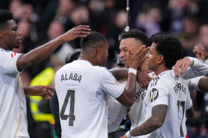 Real Madrid menang menit 90+10 di Santiago Bernabeu