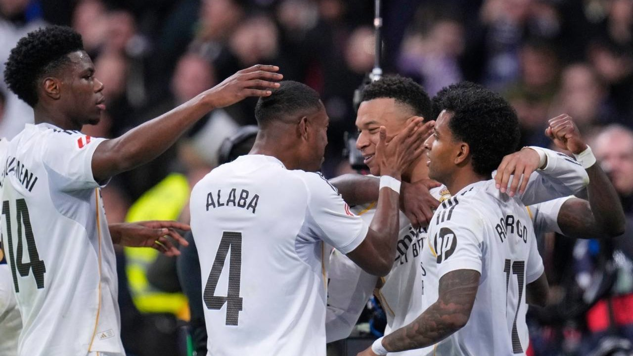 Real Madrid menang menit 90+10 di Santiago Bernabeu