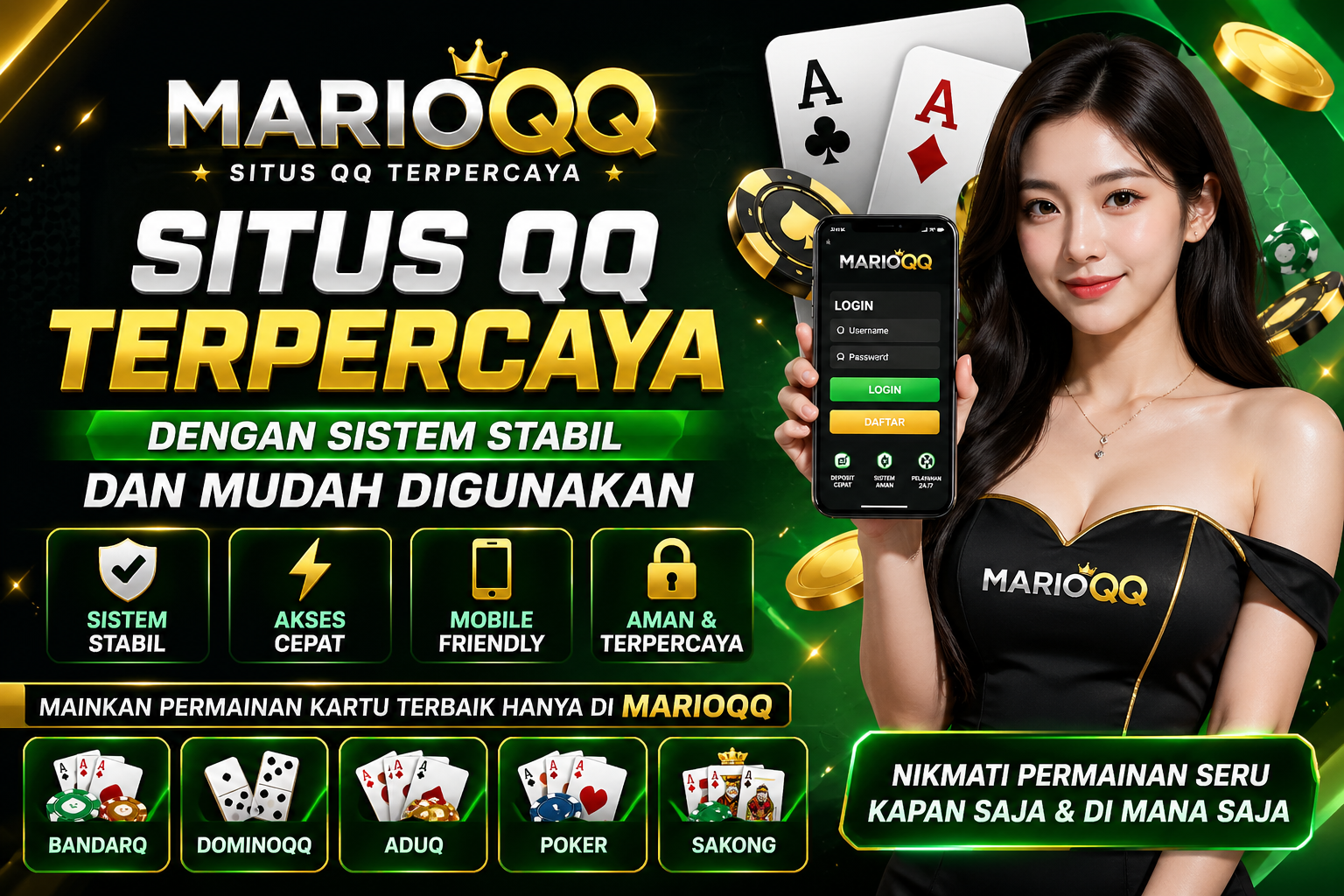 marioqq situs qq terpercaya dengan sistem stabil dan mudah digunakan bandarq dominoqq
