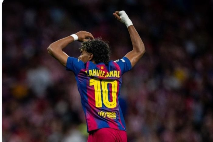 Lamine Yamal pemain muda Barcelona berbakat