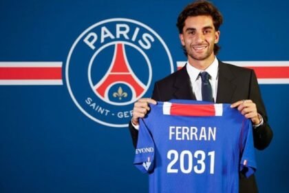 Ferran Torres PSG resmi dari Barcelona